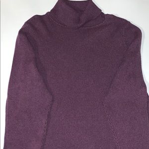 Lane Bryant Purple Turtle Neck